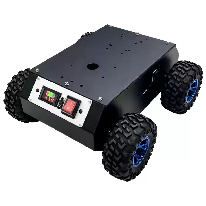 هيكل روبوت بعجلات فولاذية مغلقة 4WD